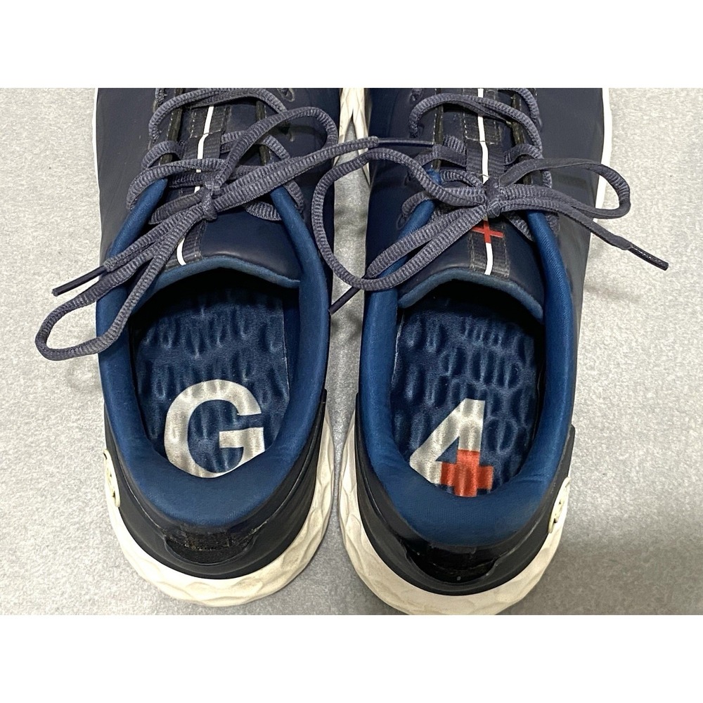G/FORE MG4+ Golf Shoes Men 11 Twilight Navy Blue Spikeless G4MF20EF26 Waterproof - Picture 10 of 16